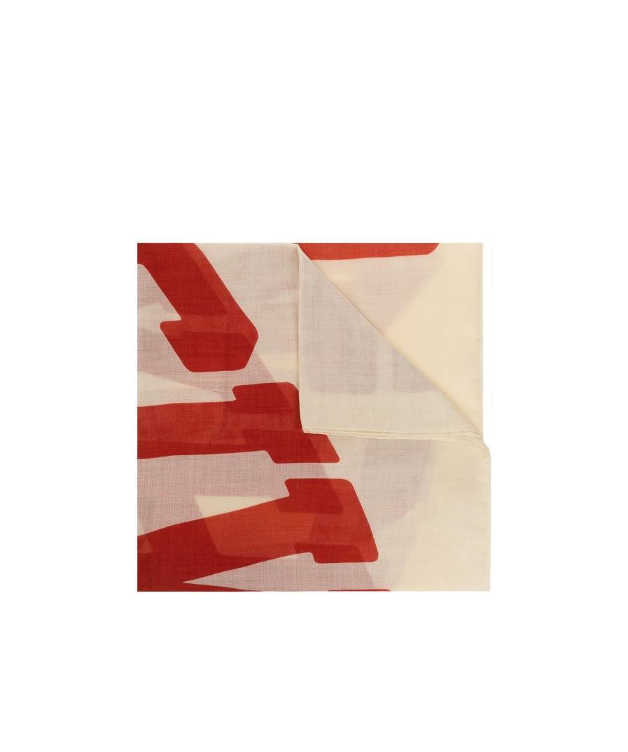 Givenchy Logo Scarf In Nude