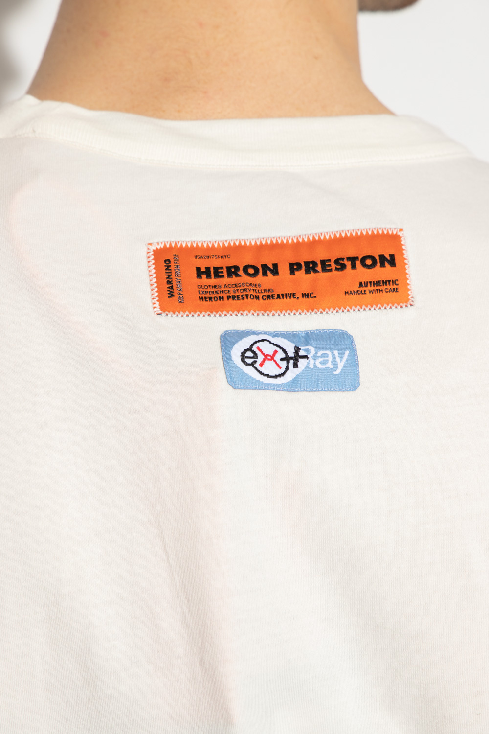 Heron Preston Ex-ray Crewneck T-shirt In White