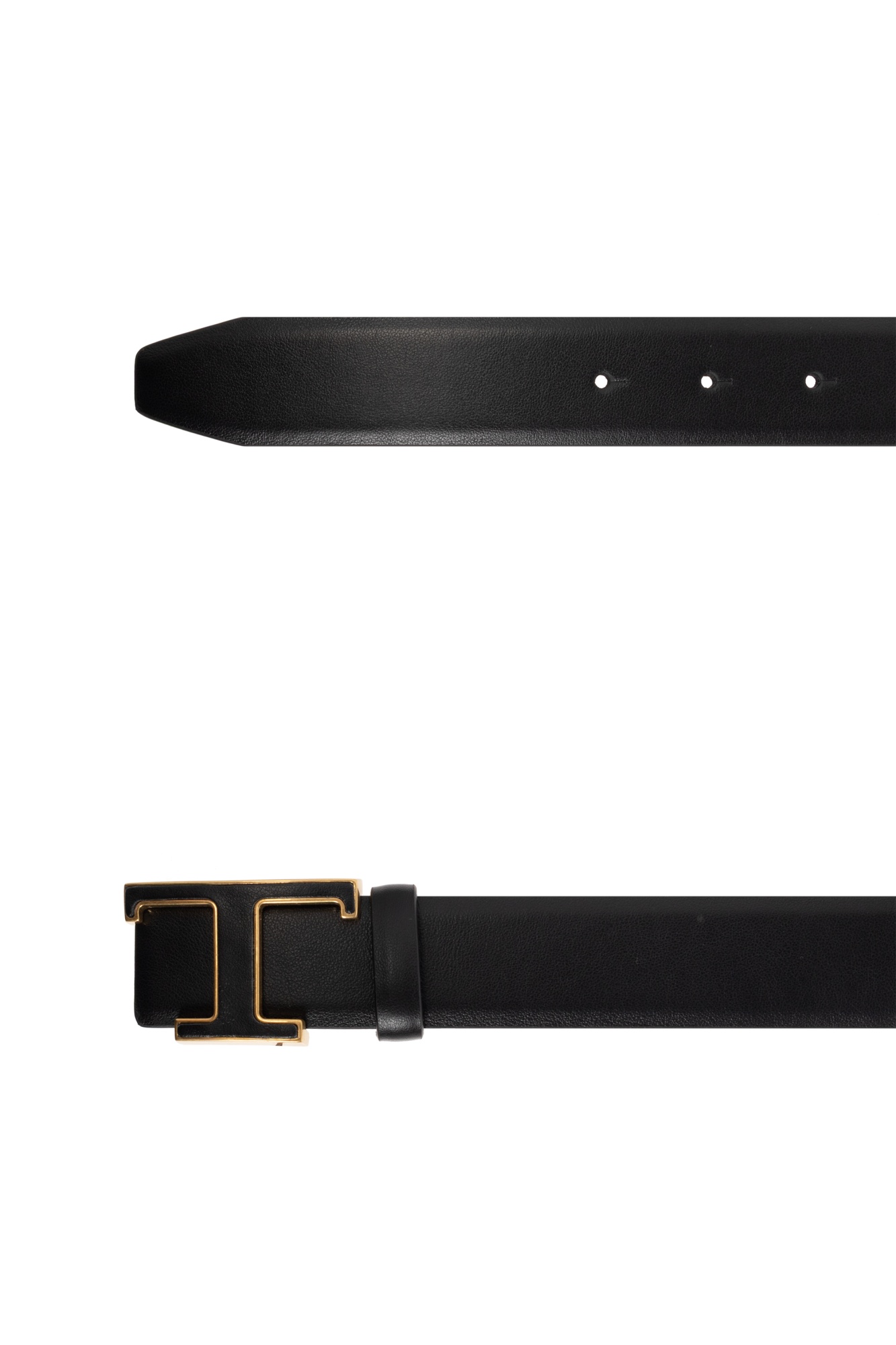 Tod's Adjustable Waist Belt In Black