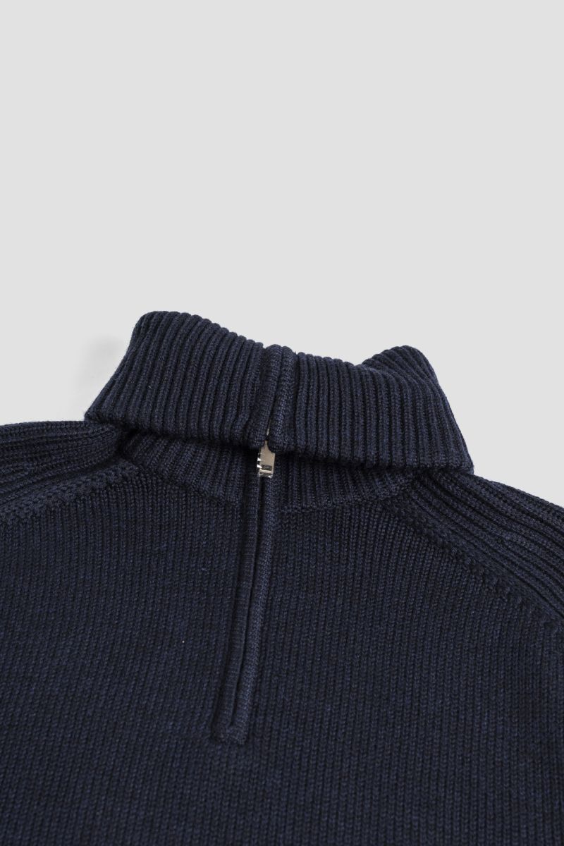Studio Nicholson Long-sleeved Sweater In Black