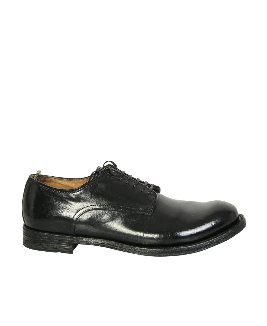 Officine Creative Laceless Derby Shoes In Black