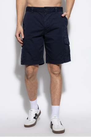 Ps By Paul Smith Ps Paul Smith Man Shorts & Bermuda Shorts Blue Size 36 Cotton, Polyamide In Black