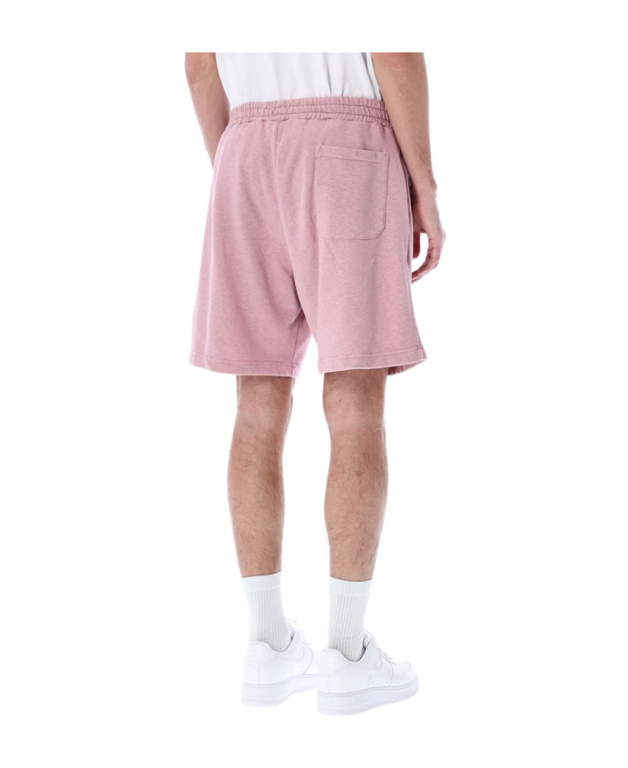 Msgm Logo Shorts In Pink