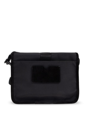Moschino Flap Shoulder Bag In Black