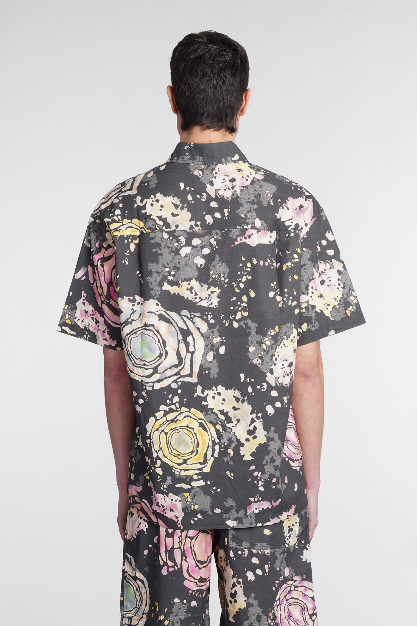 Isabel Marant Iggy Printed Shirt In Black