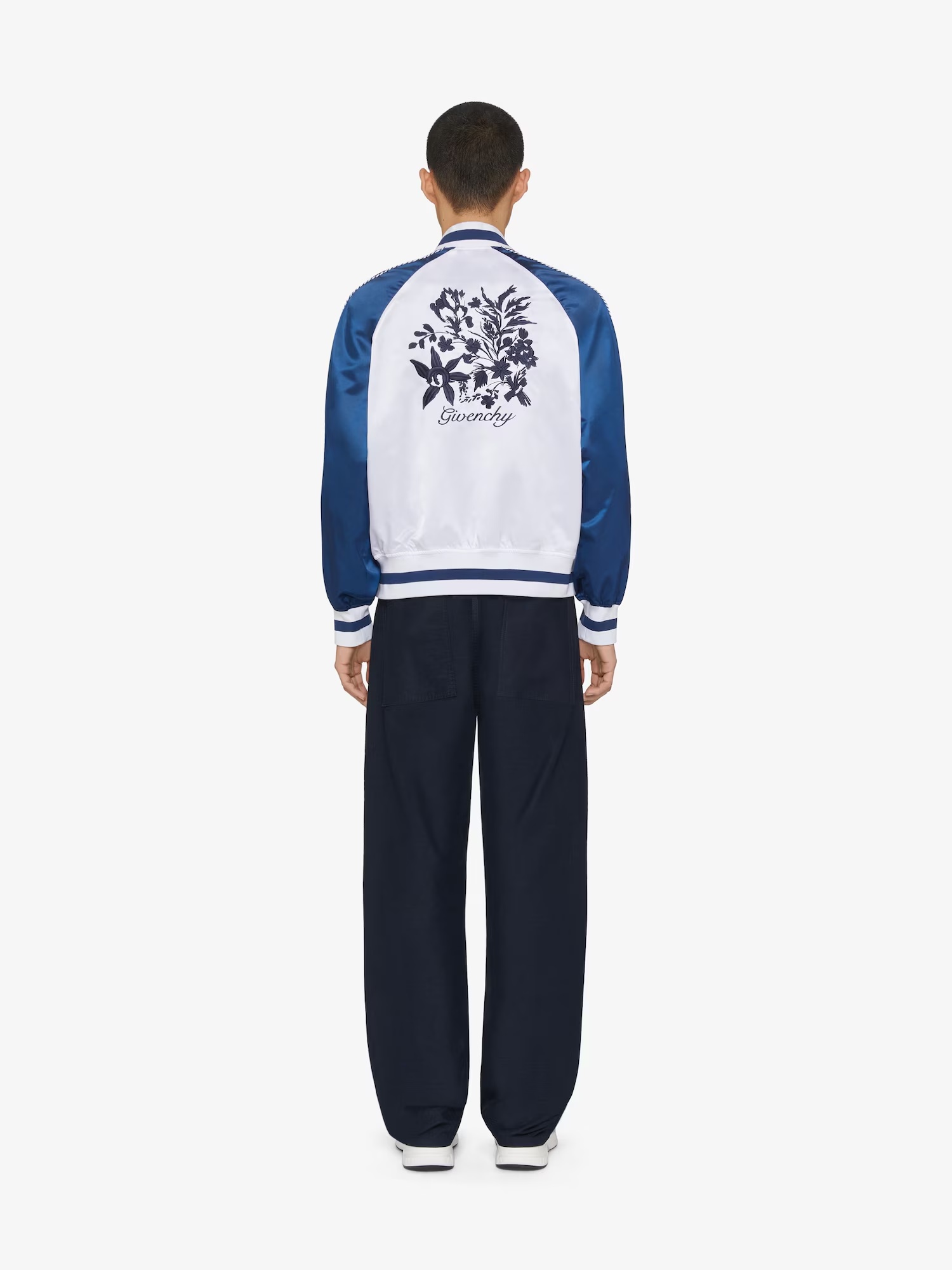 Givenchy Straight-leg Pants In Blue