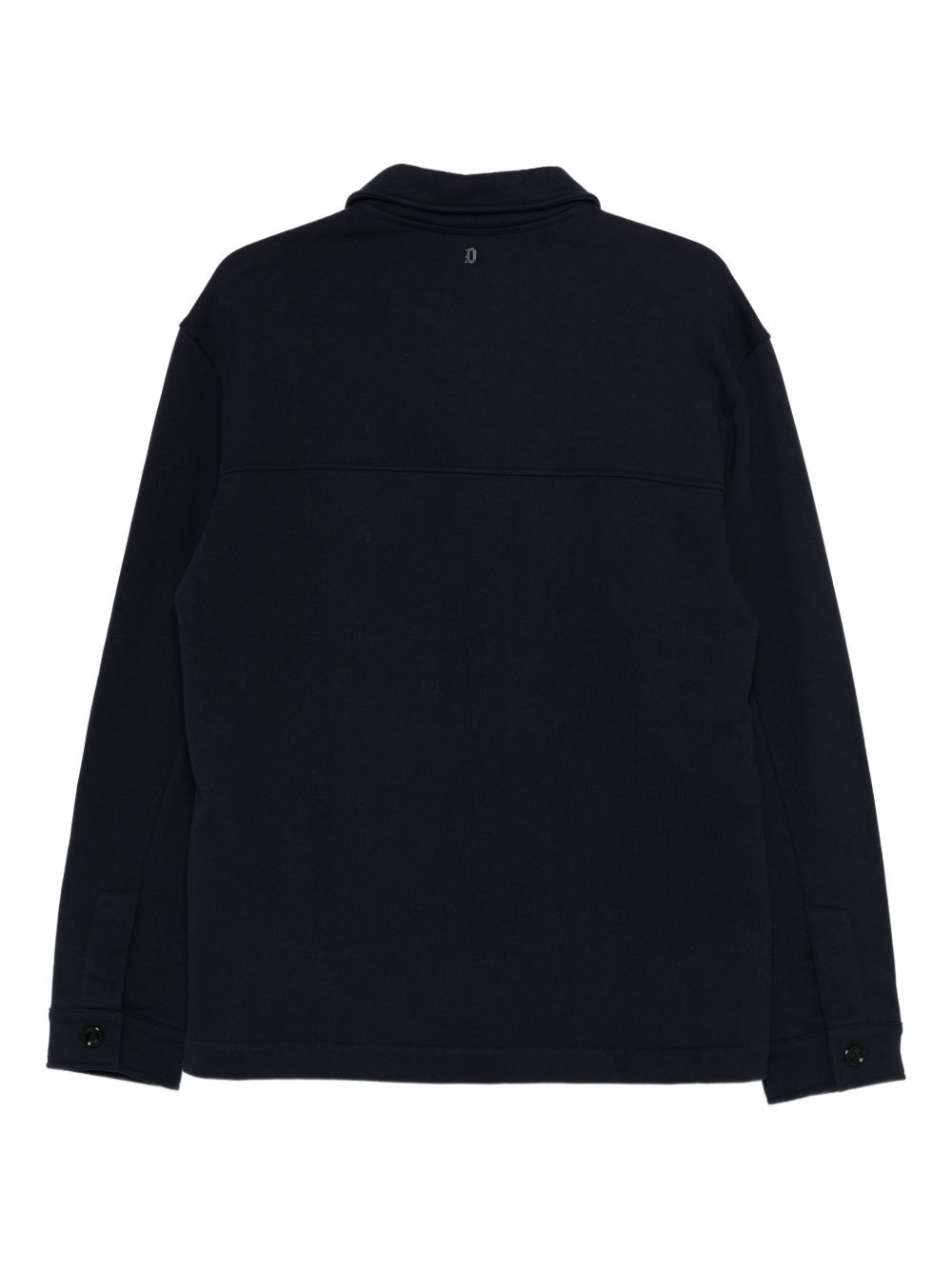Dondup Front Pocket Shirt Long Sleeves In Black