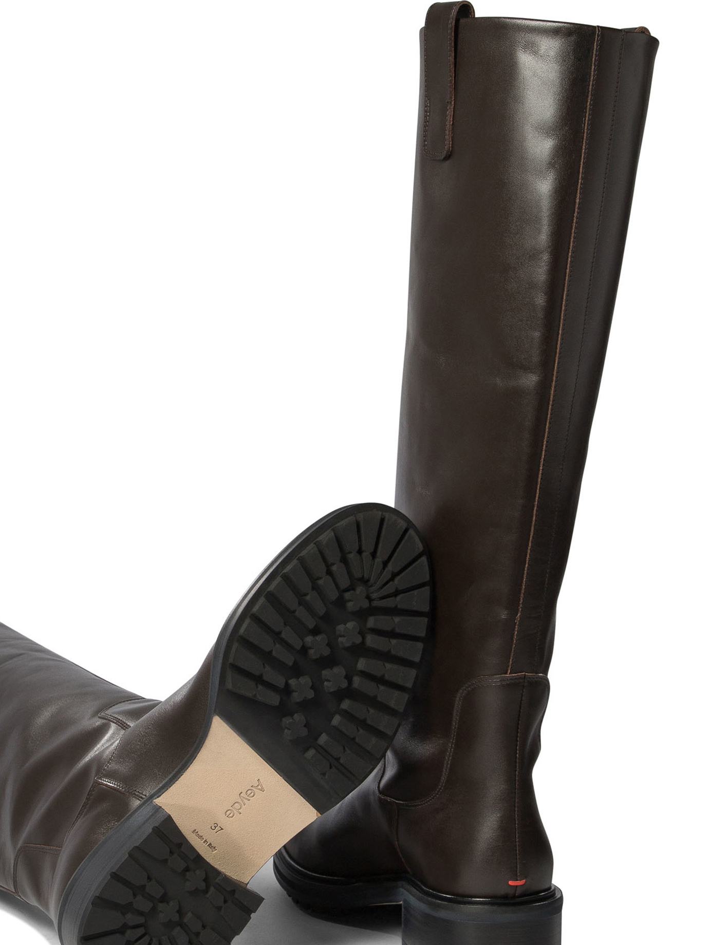 Aeyde Henry's Knee-high Boots In Black
