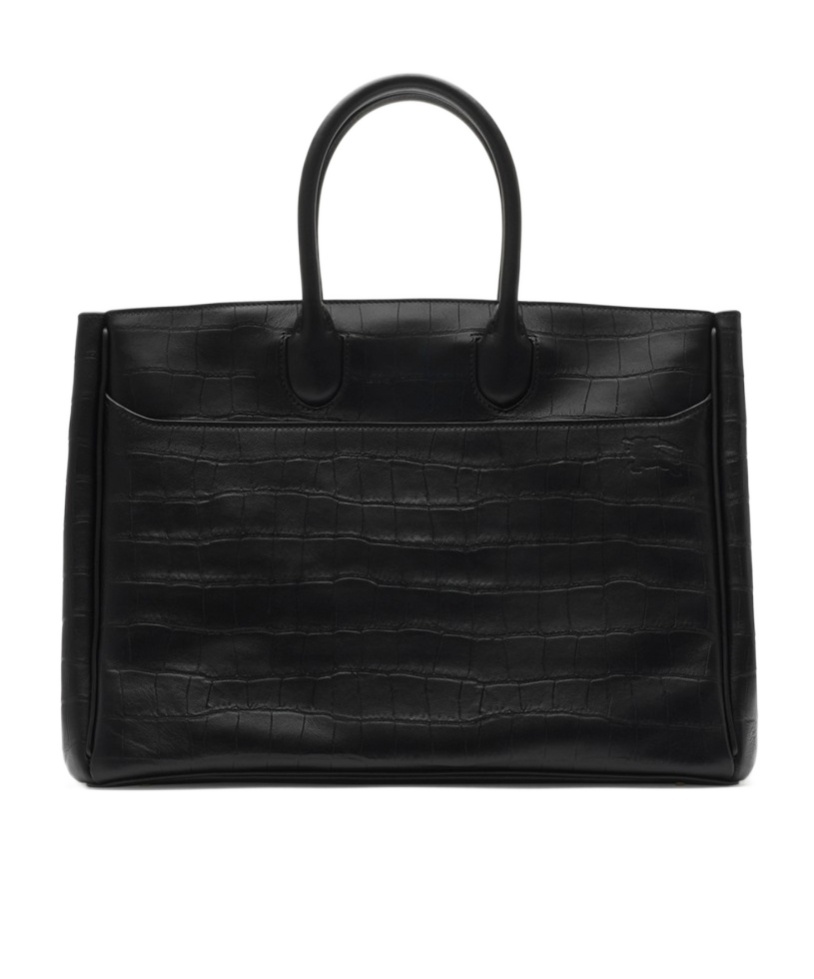 Burberry Rocking Horse Tote Bag Women In Black
