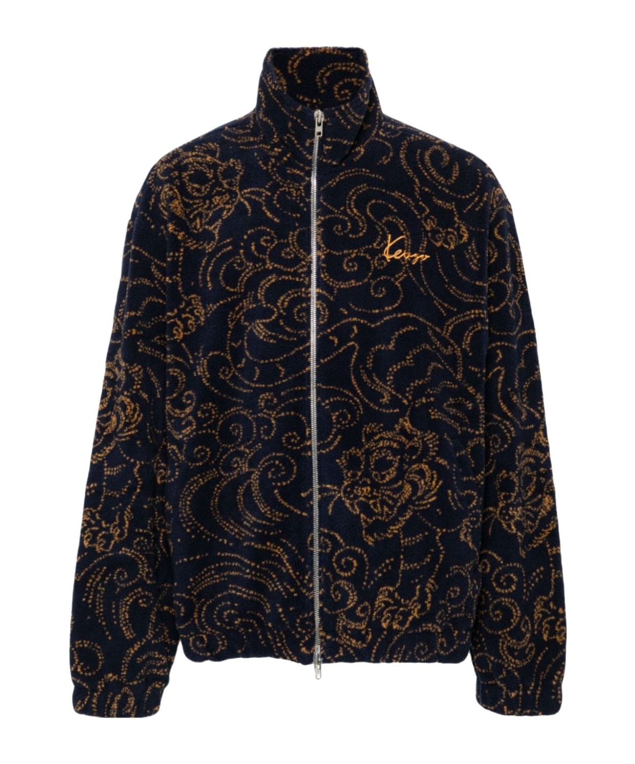 Kenzo Star Tiger Jacket In Black