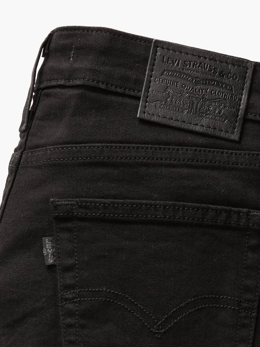 Levi's High-rise Flared Jeans In Black