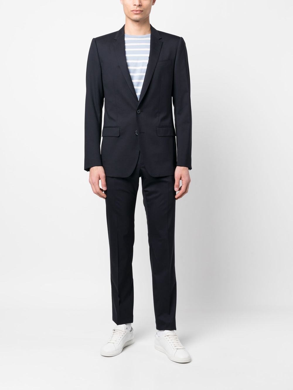 Dolce & Gabbana Single-breasted Virgin-wool Suit In Black