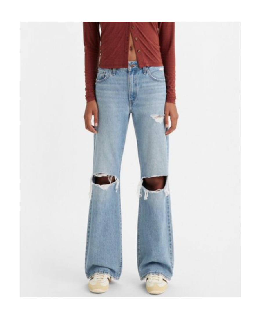 Levi's Baggy Bootcut Jeans In Blue