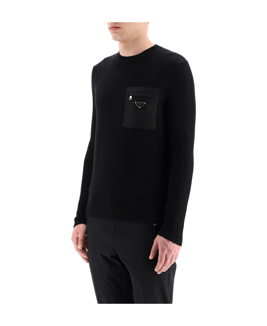 Prada Sweater Men In Black
