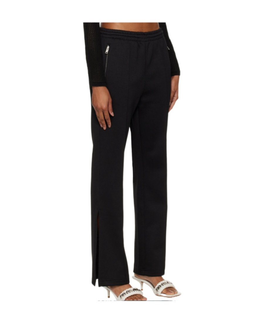 Ambush Side Slit-detail Trousers In Black