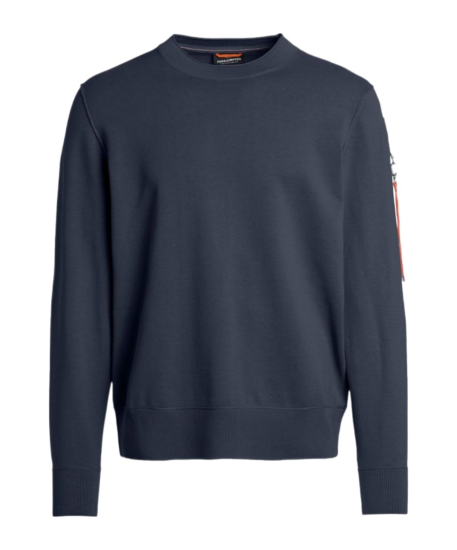 Parajumpers Basic Braw Crew-neck Sweatshirt In Black