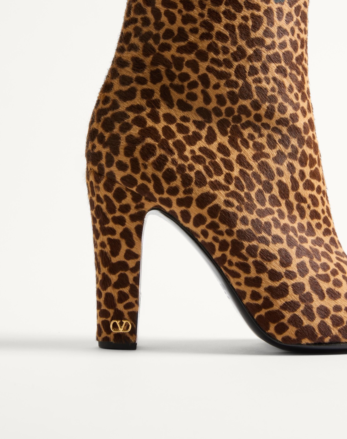 Valentino Garavani Hotty Boot In Pony-effect Calfskin 100mm Woman Animal Print 39.5 In Animal Print