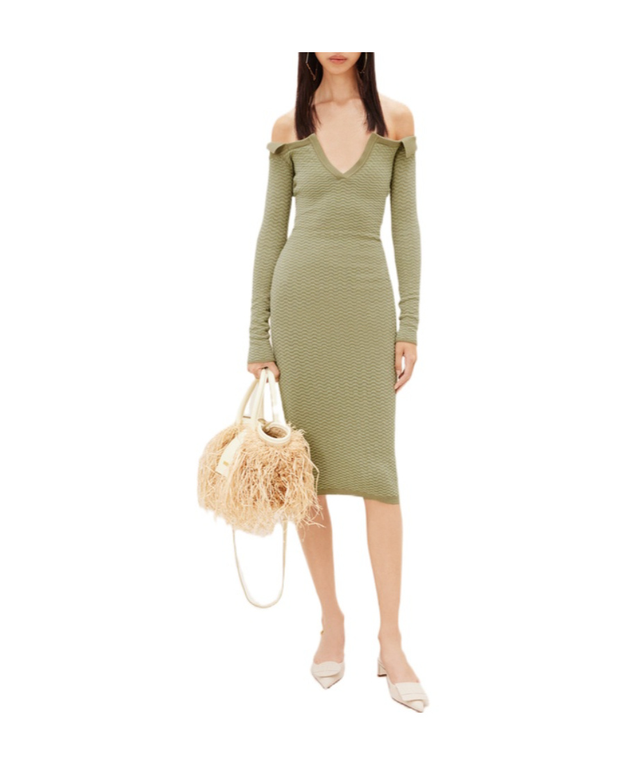 JACQUEMUS JACQUEMUS PAMPERO CUT-OUT DRESS