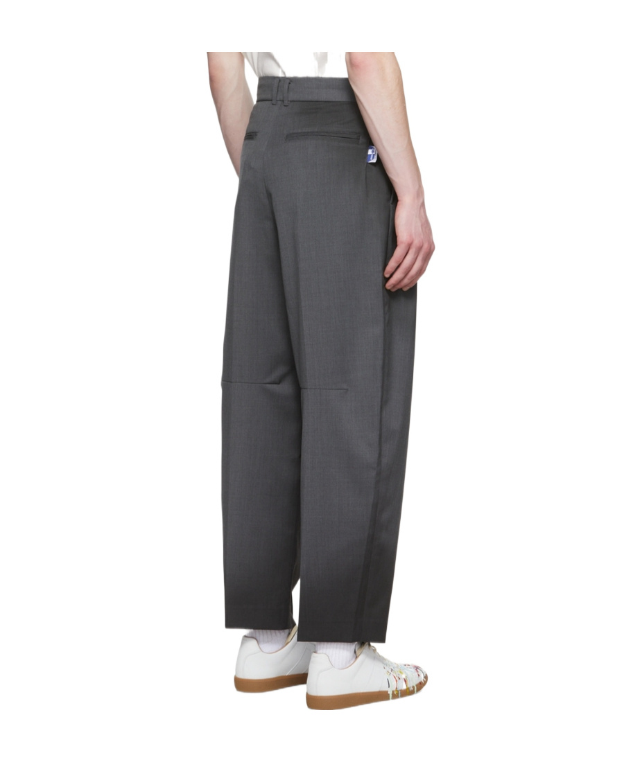 Ader Error Logo Casual Pants In Black