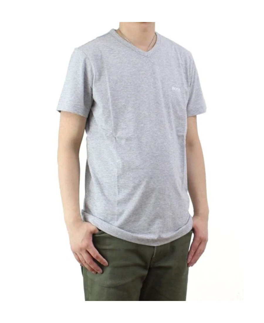 Hugo Boss Logo Details T-shirt In White