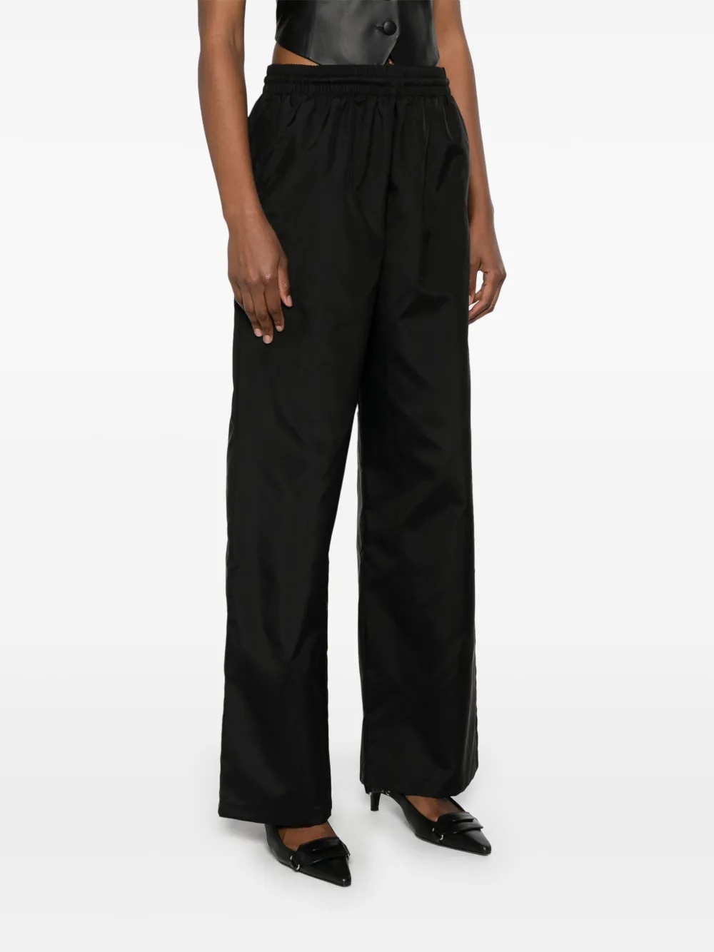 Shop Wardrobe.nyc Utility Track Trousers