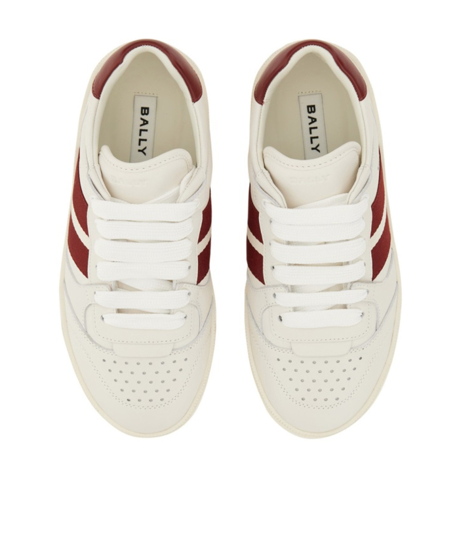 Shop Bally Raise Lace-up Sneakers In Nude