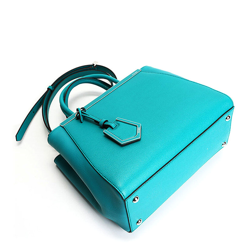 FENDI SMALL 2JOURS LOGO HANDBAG