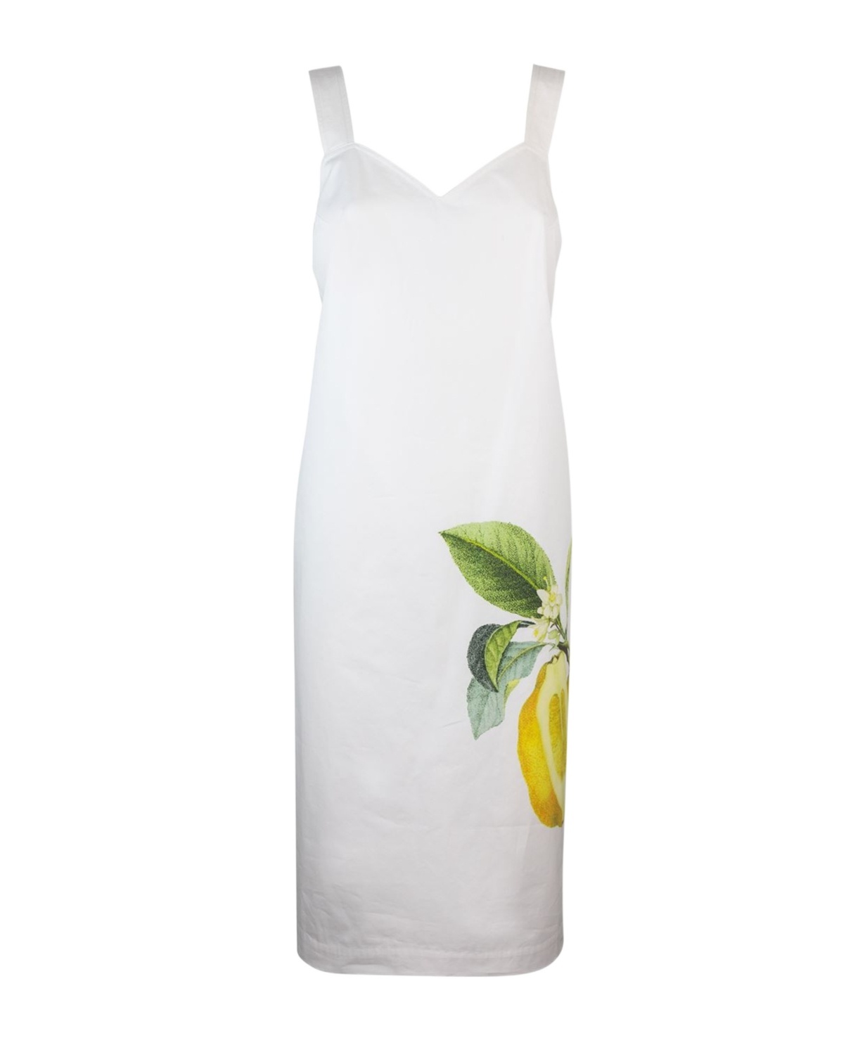 Sportmax Zipper Dress In White