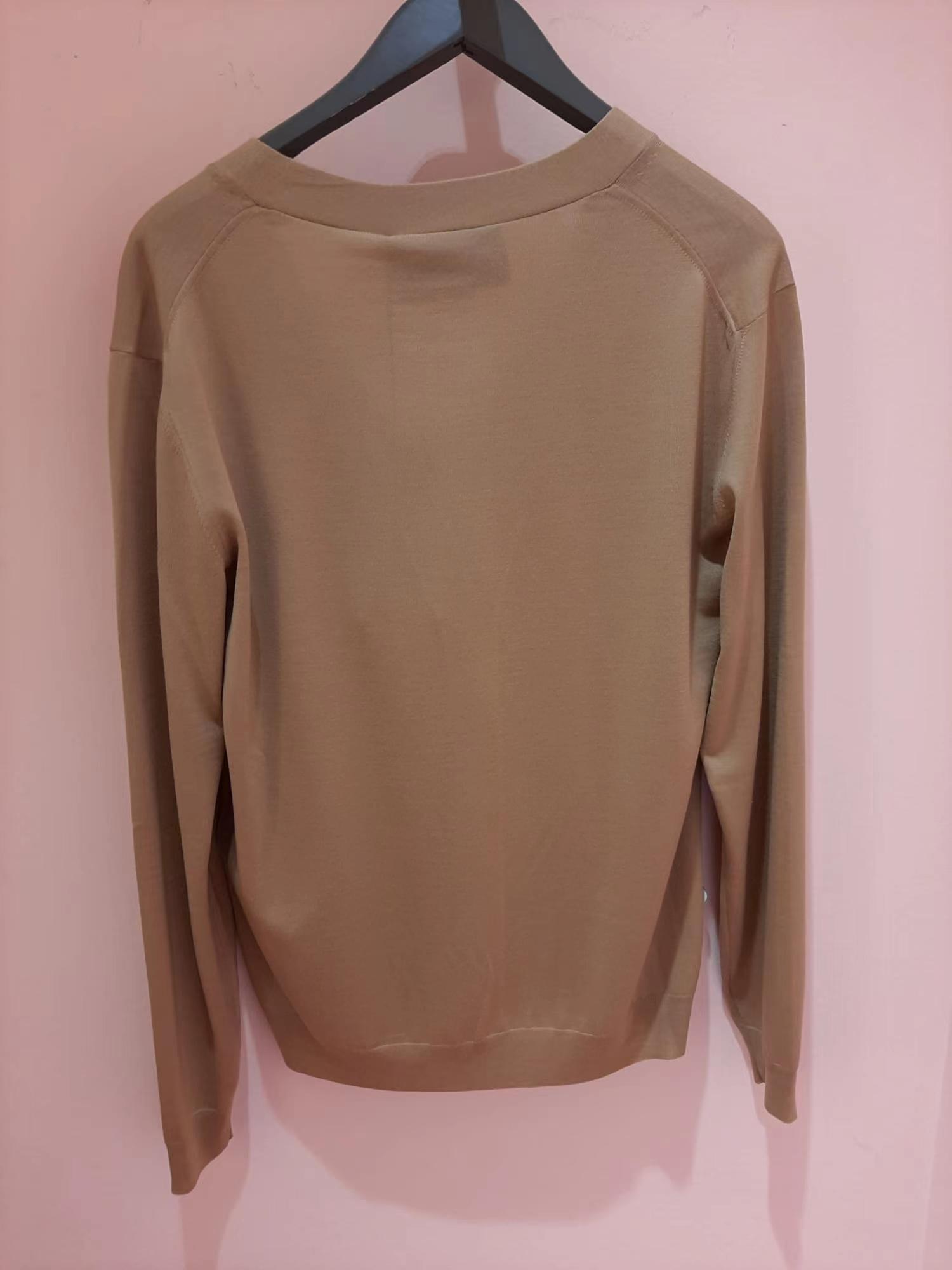 Gucci Embroidered-logo Wool Cardigan In Nude