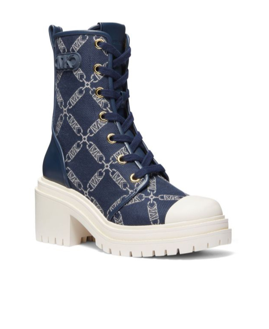 Michael Kors Zipper Boots In Black