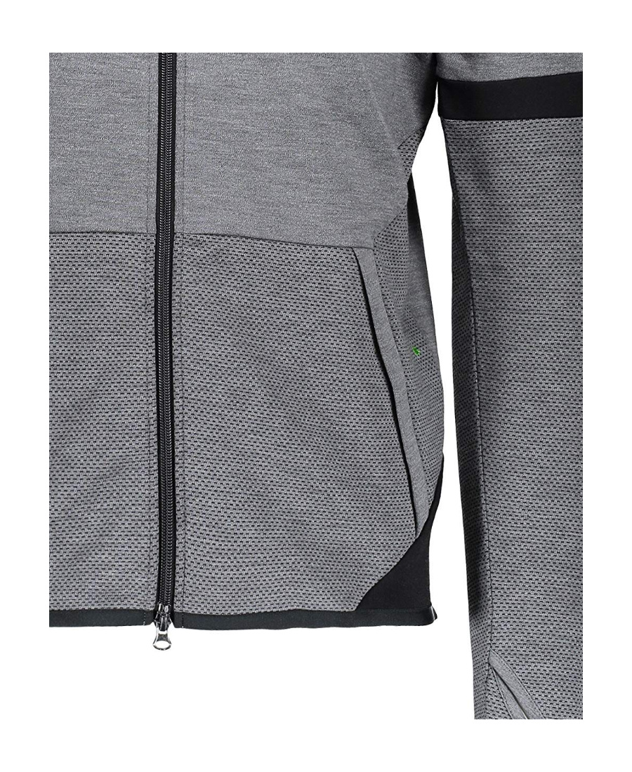 HUGO BOSS LOGO HOODED CASUAL JACKET