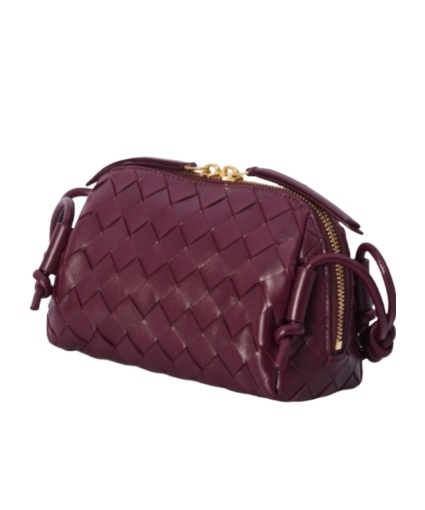 Bottega Veneta Concert Shoulder Bag In Red