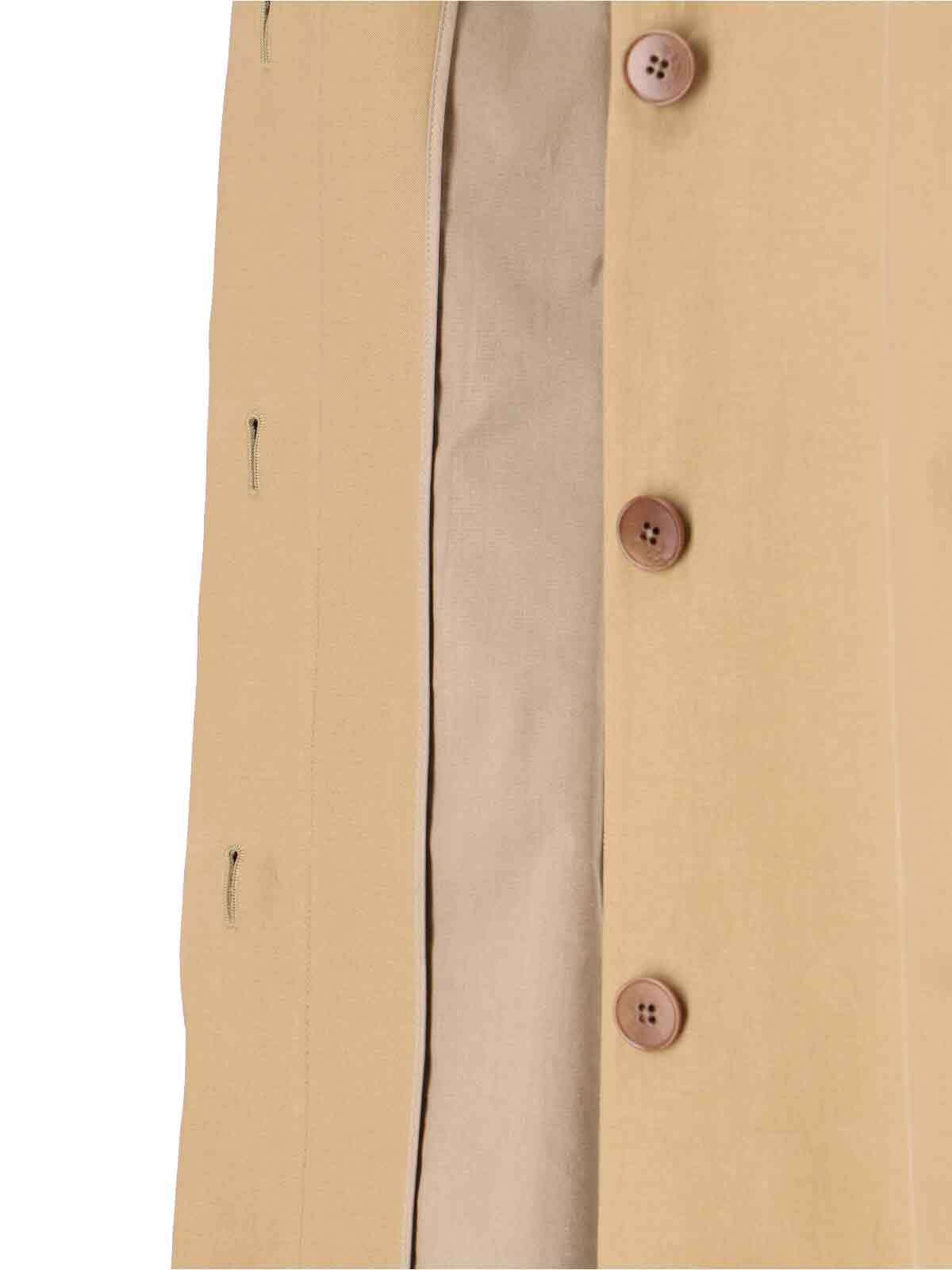 The Row Long Sleeve Coat In Neutral