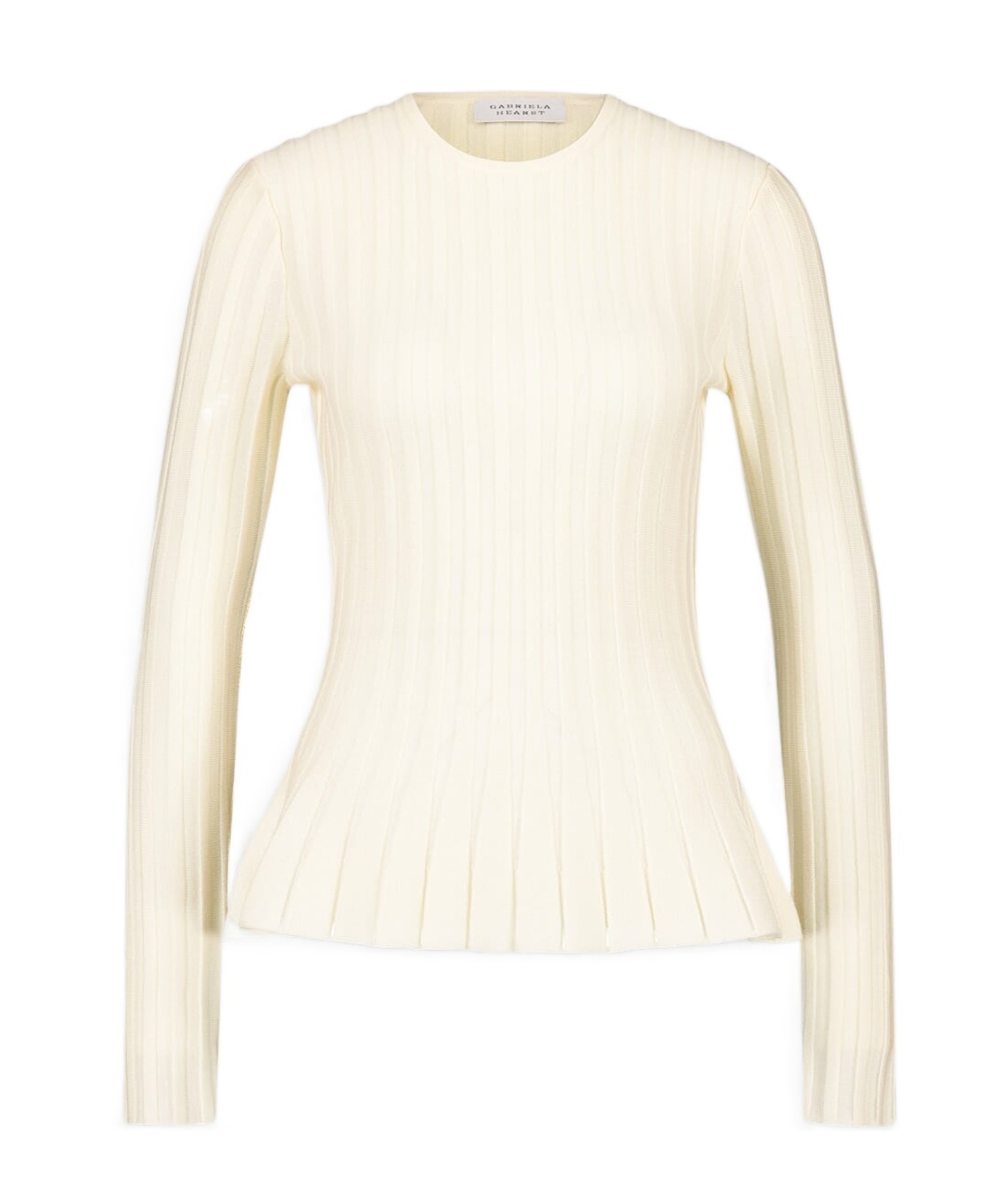 Gabriela Hearst Long-sleeved Sweater In White