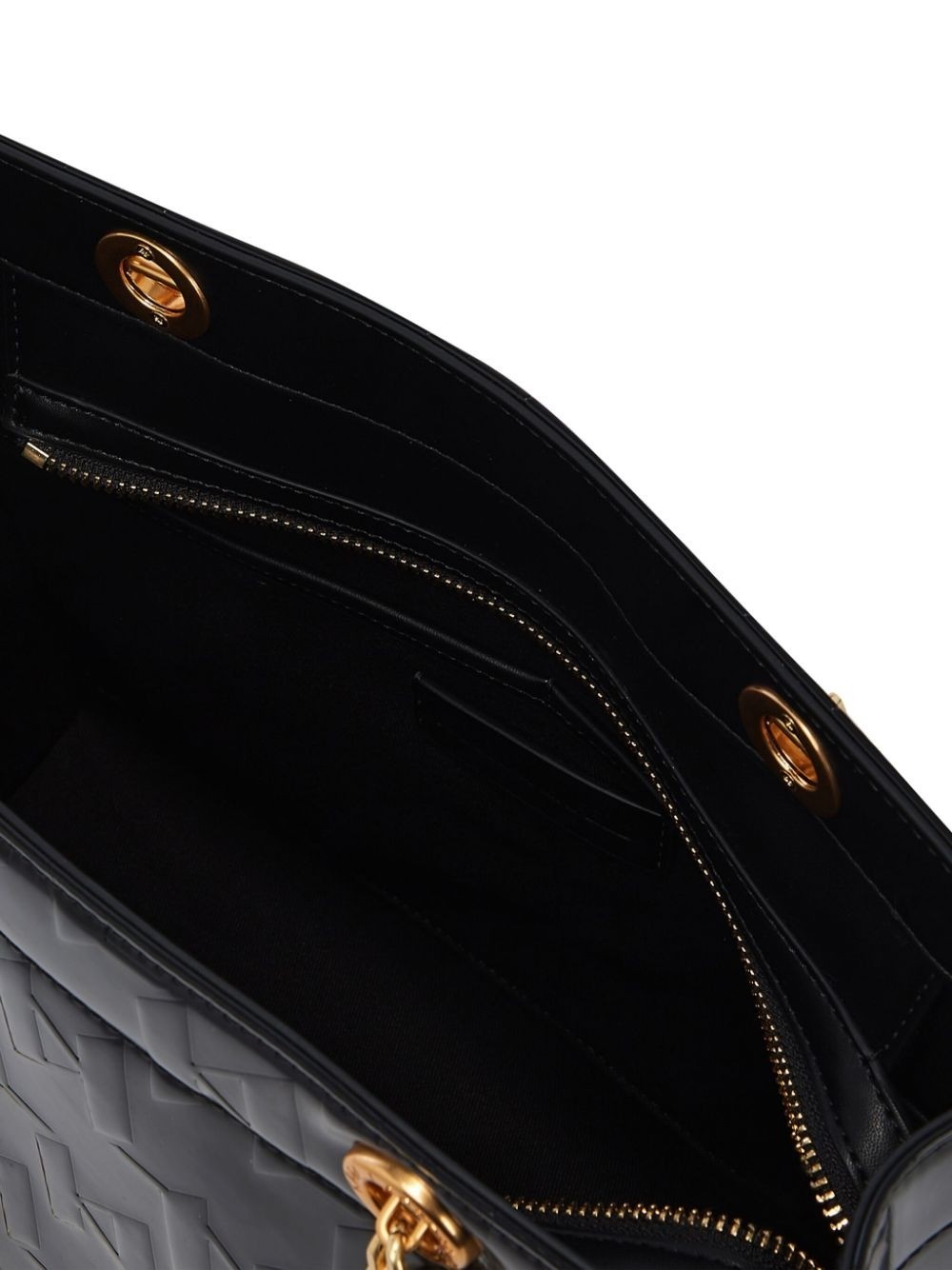 Karl Lagerfeld Black K Skuare Medium Tote In Black