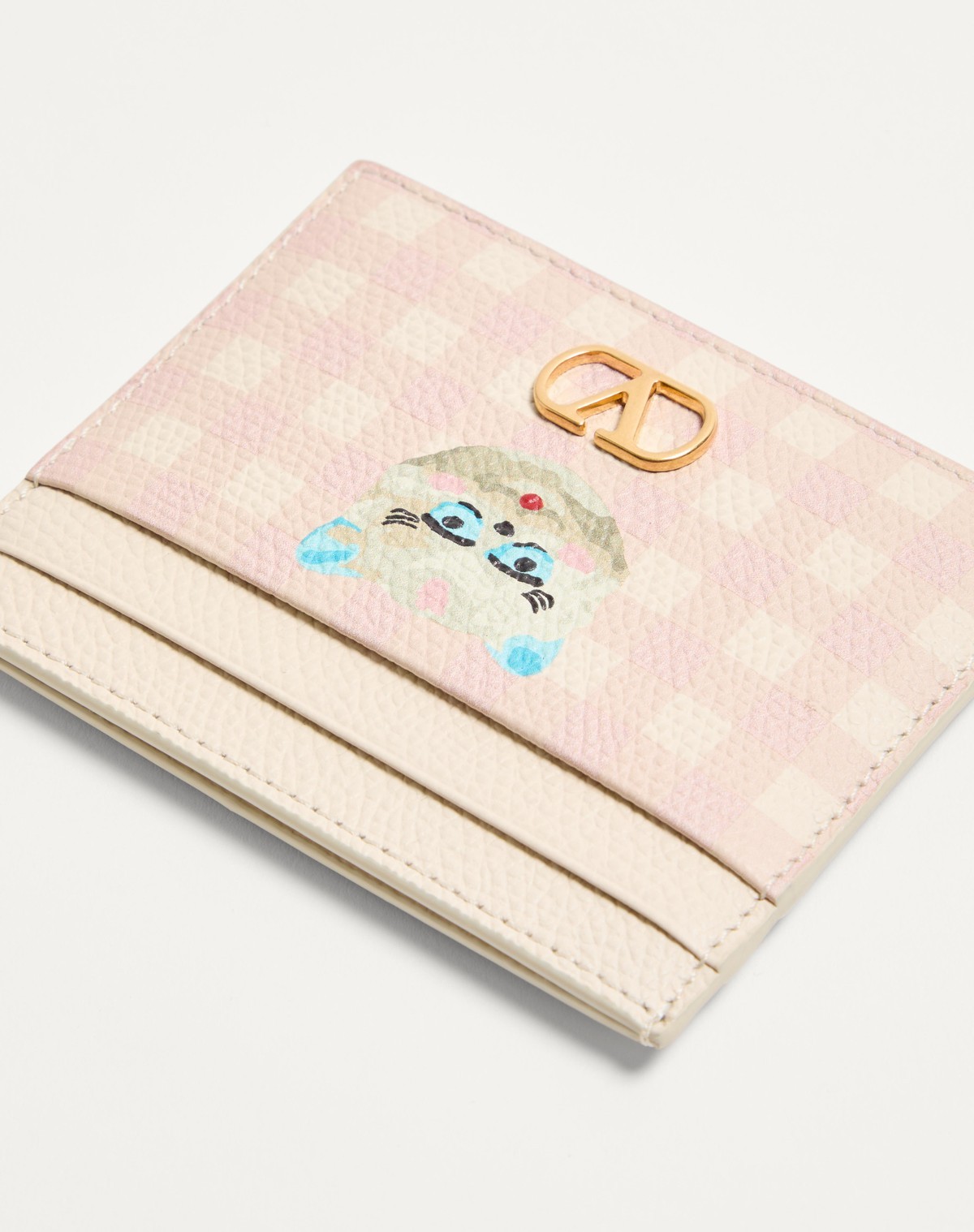Valentino Vlogo Signature Le Chat De La Maison Cardholder