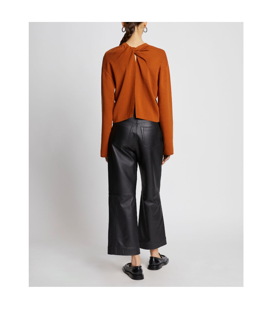 PROENZA SCHOULER LONG-SLEEVED SWEATER WITH TWISTED BACK 