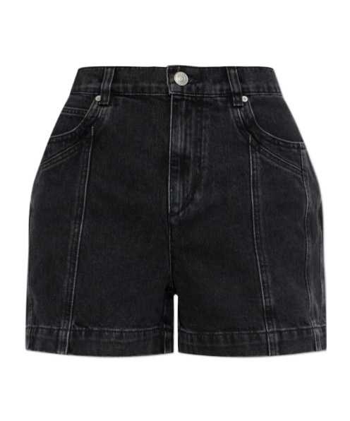 Isabel Marant Étoile Joely Denim Shorts In Black