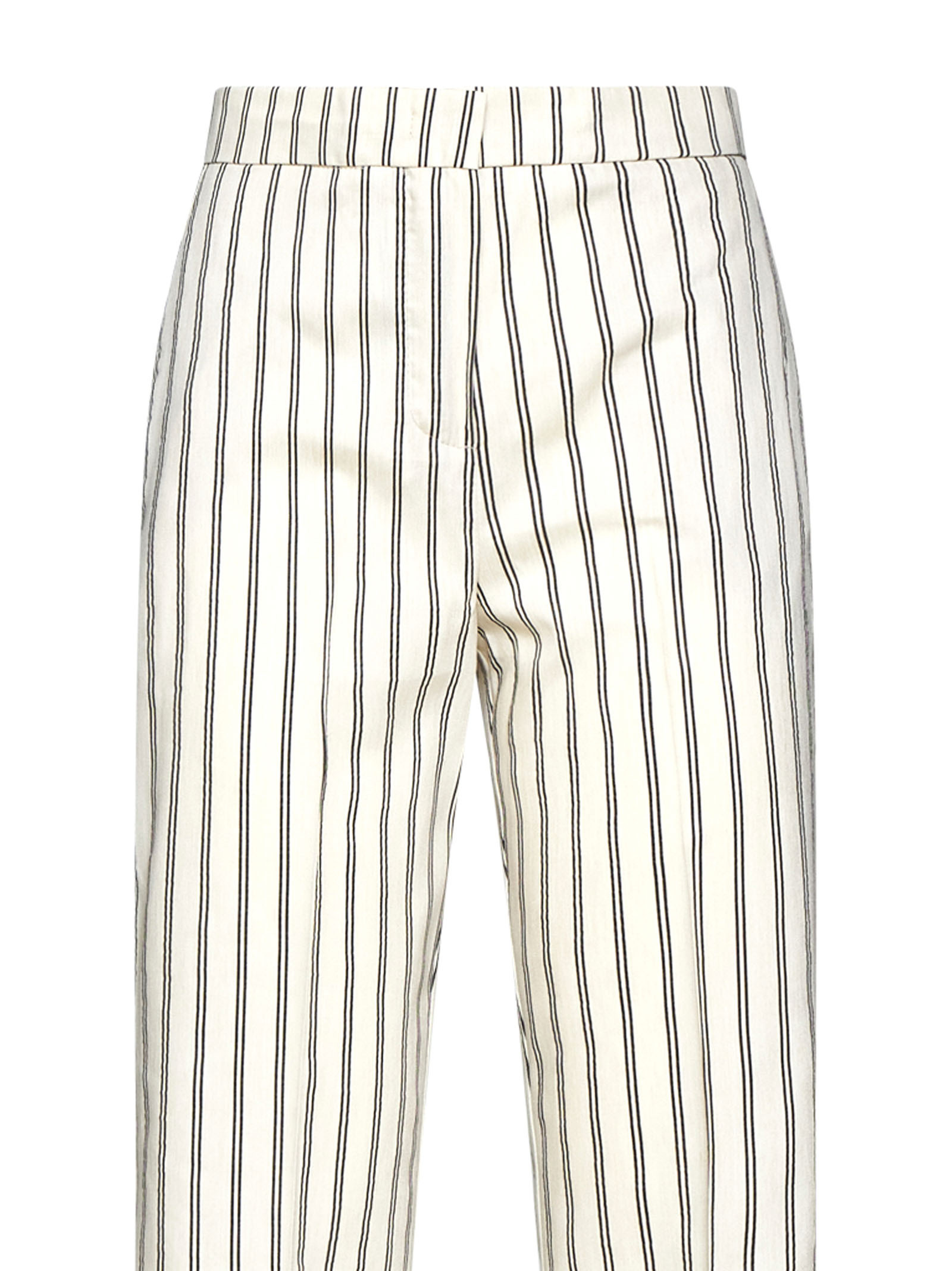 Kaos Striped Trousers In White