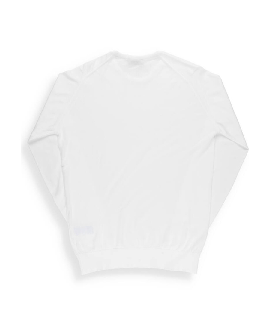 John Smedley Hatfield Knitted Sweater In White