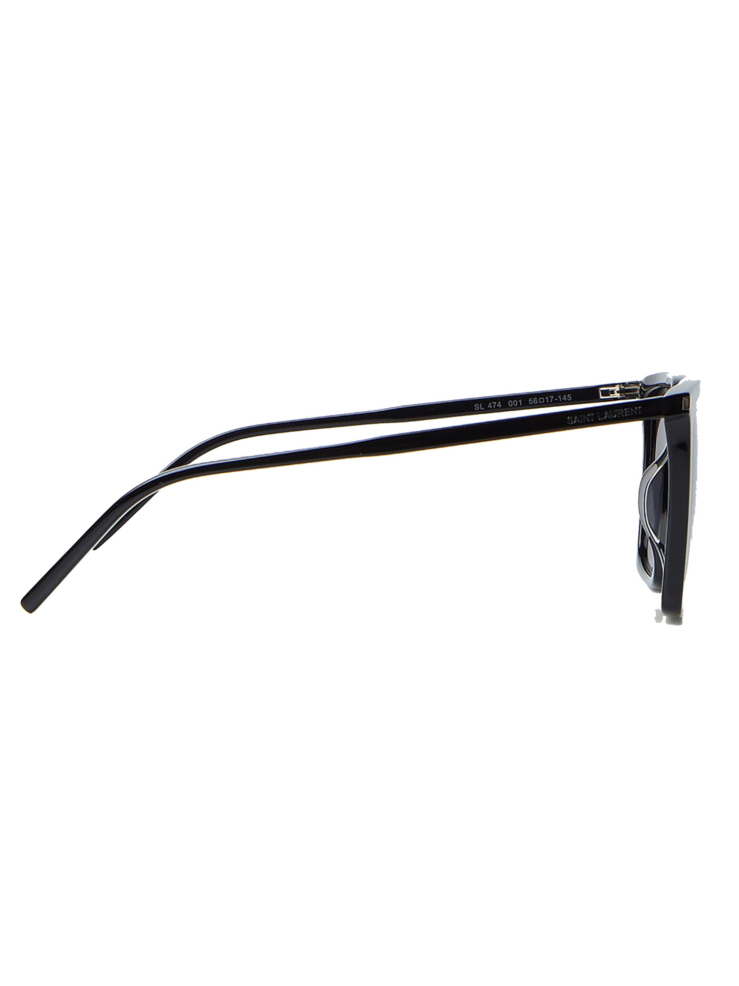 Saint Laurent Oversized Square Sunglasses In Black