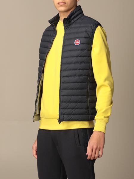 Colmar Logo-patch Quilted Gilet In Black