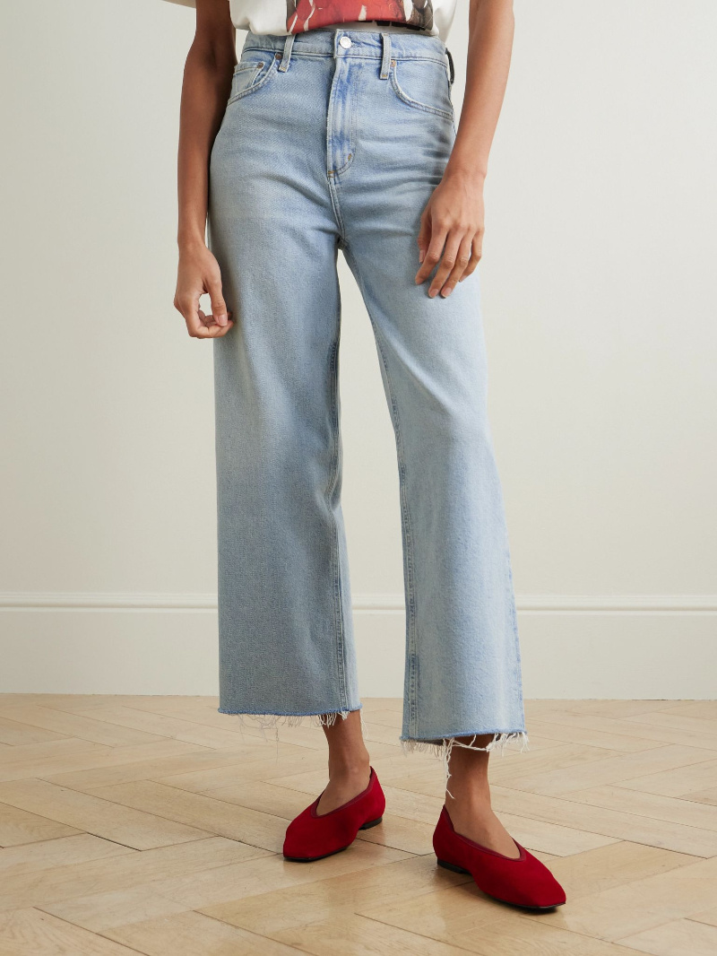 Agolde Ren Jeans In Blue