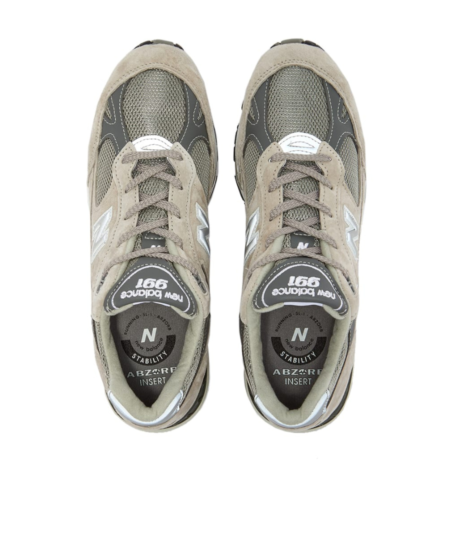 New Balance High-end Sneakers With Mesh And Suede In Nude