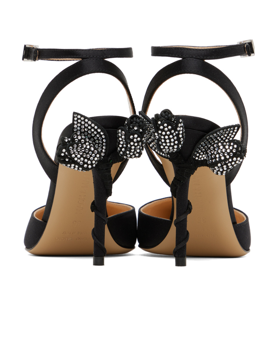Mach&mach Wonder Tulip 95 High Heels In Black