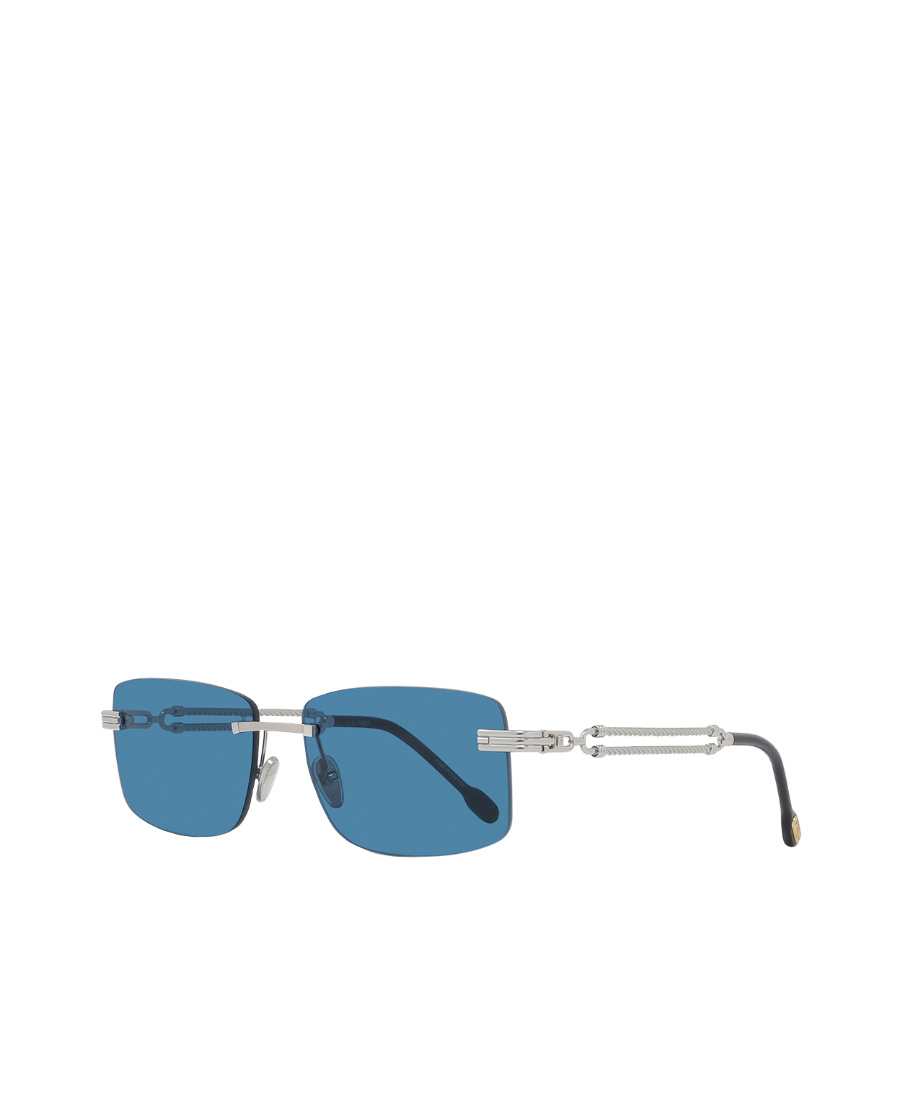 Fred Rectangular Sunglasses In Blue