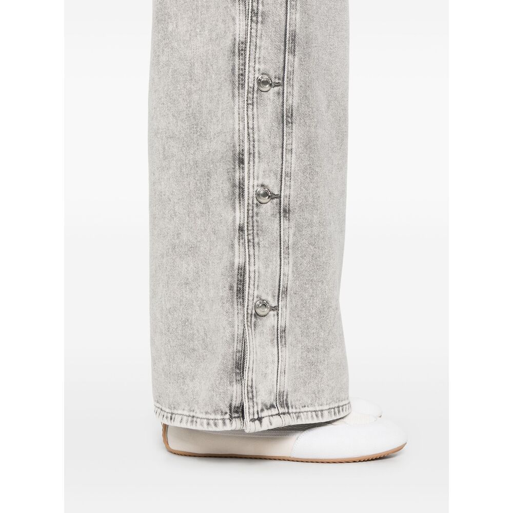 Iro Denim Straight-leg Jeans In Gray