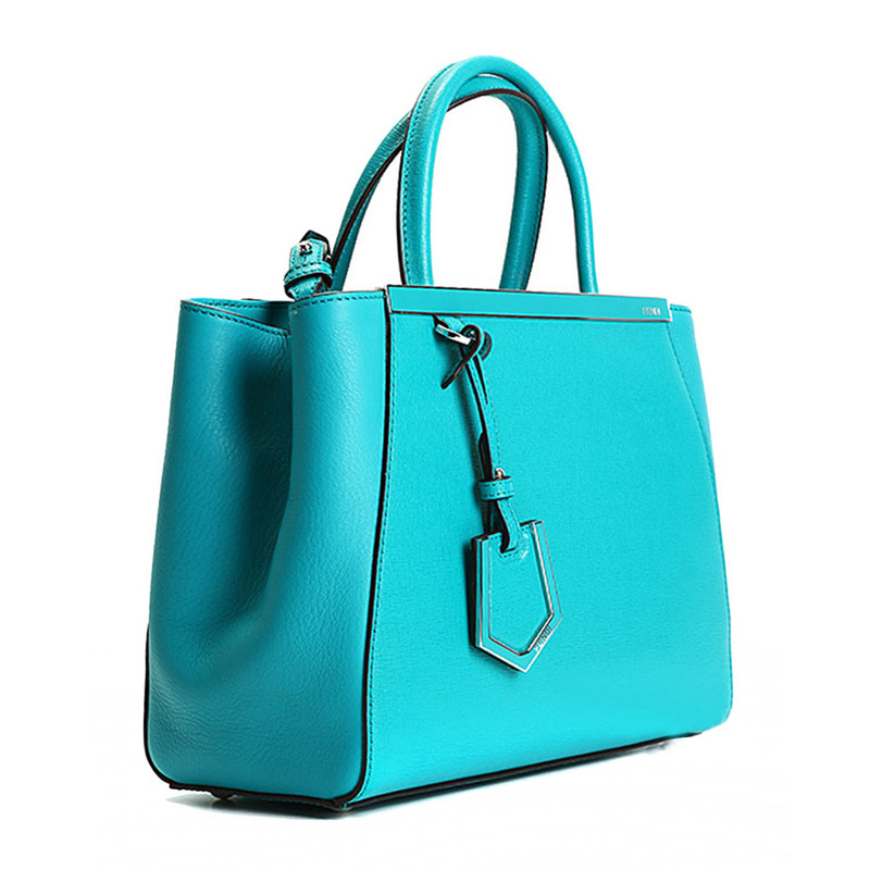 FENDI SMALL 2JOURS LOGO HANDBAG