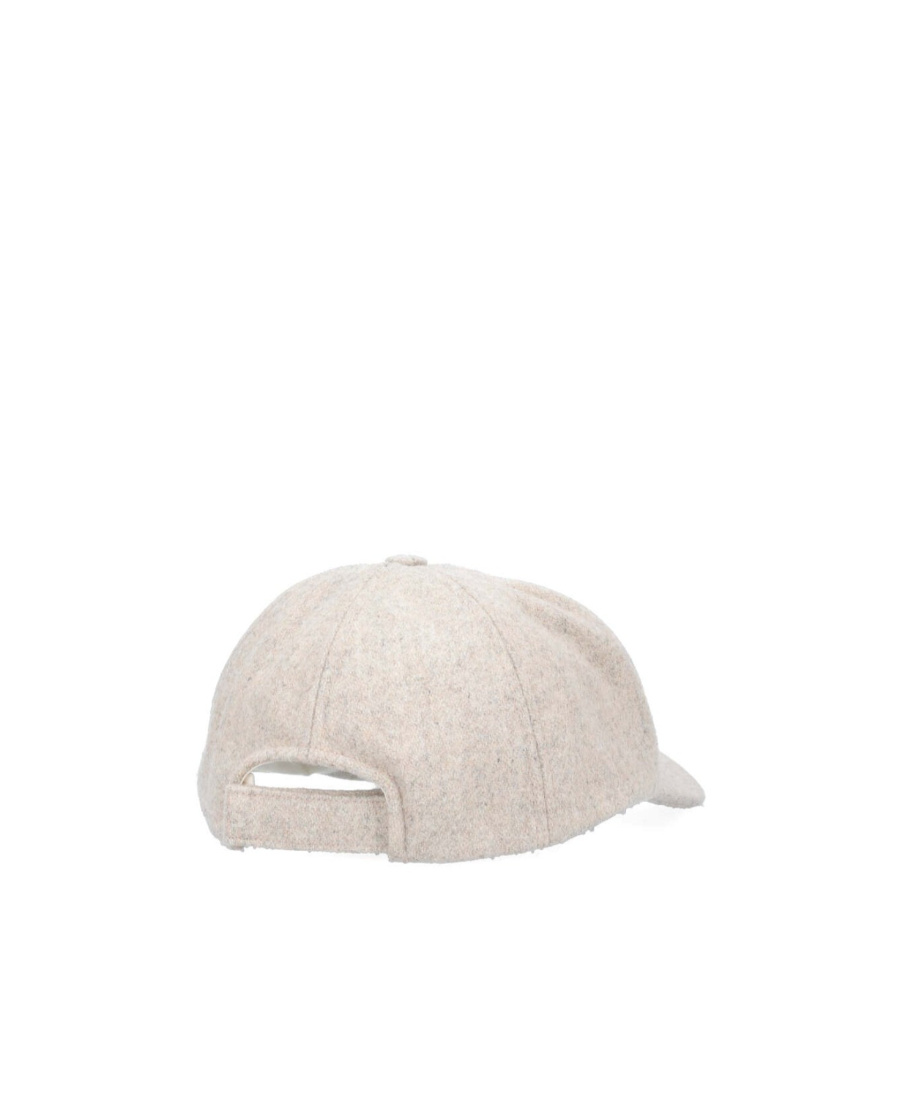Isabel Marant Hat Curved Brim For Casual Look In White