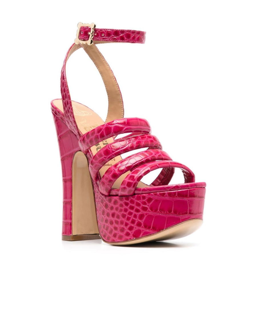Vivienne Westwood Britney Open-toe Platform Sandals In Pink